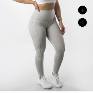 Buffbunny Luna Leggings-Stone